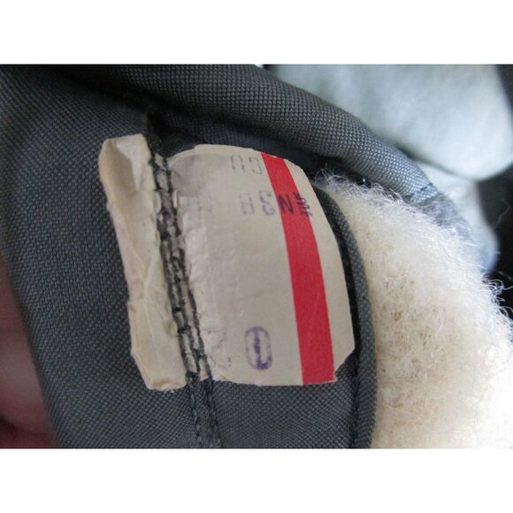 Vintage USAF Extreme Cold Weather Flying Jacket N-3BFur Lined Snorkel Hood GUC X - Picture 7 of 16